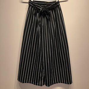 Striped flow pants